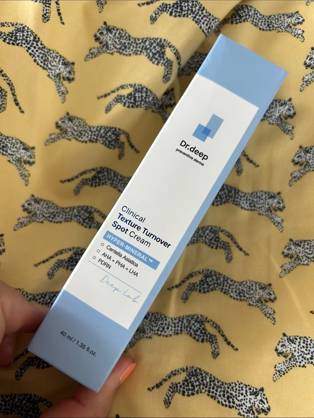Dr.Deep clinical texture turnover spot cream